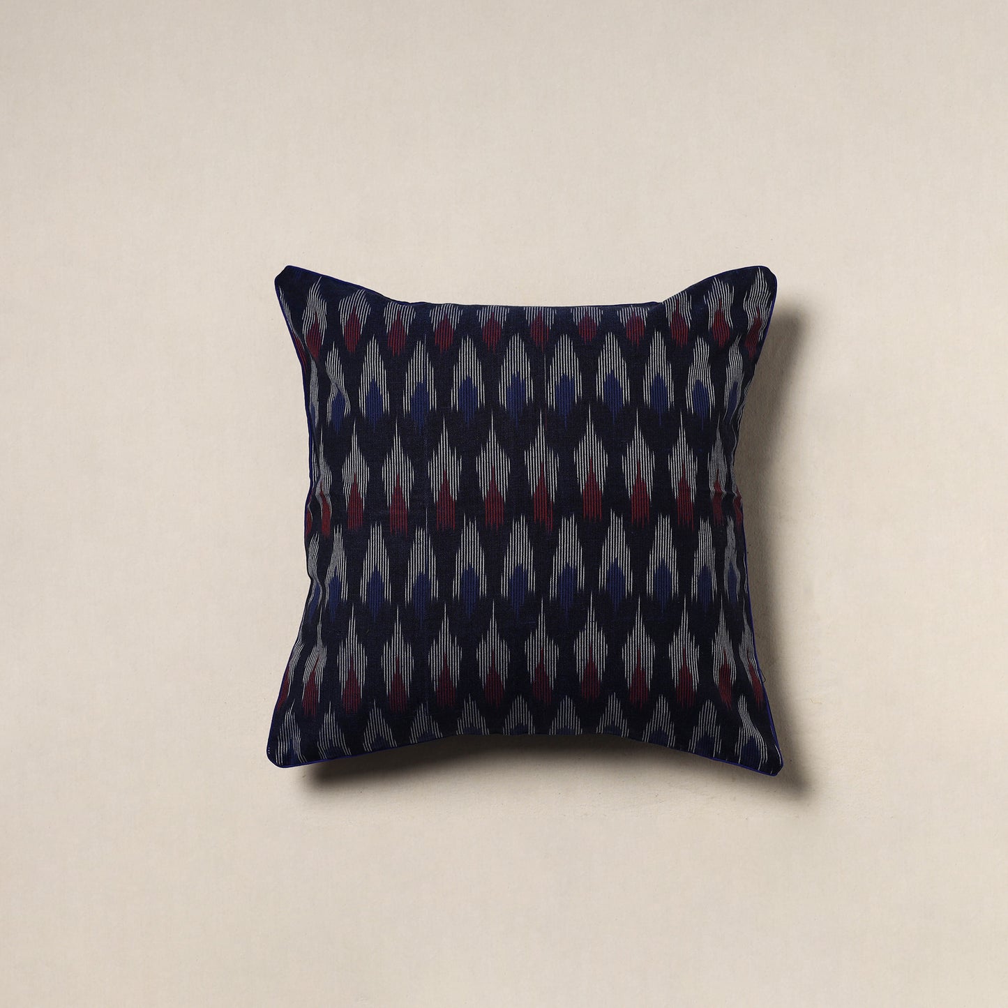 Pochampally Ikat Weave Cushion Cover (16 x 16 in) 05