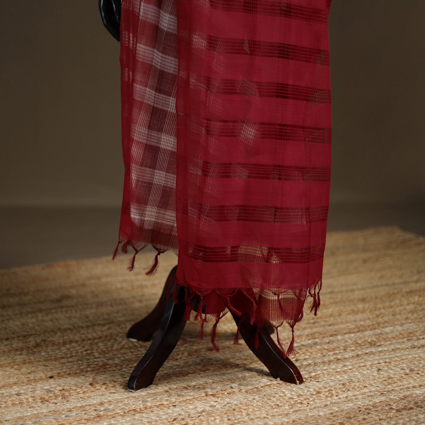 Pure Handloom Cotton Mangalagiri Dupatta 66