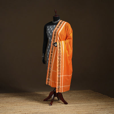 Sambalpuri Ikat Cotton Dupatta from Odisha 19