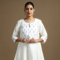 plain silk kurta