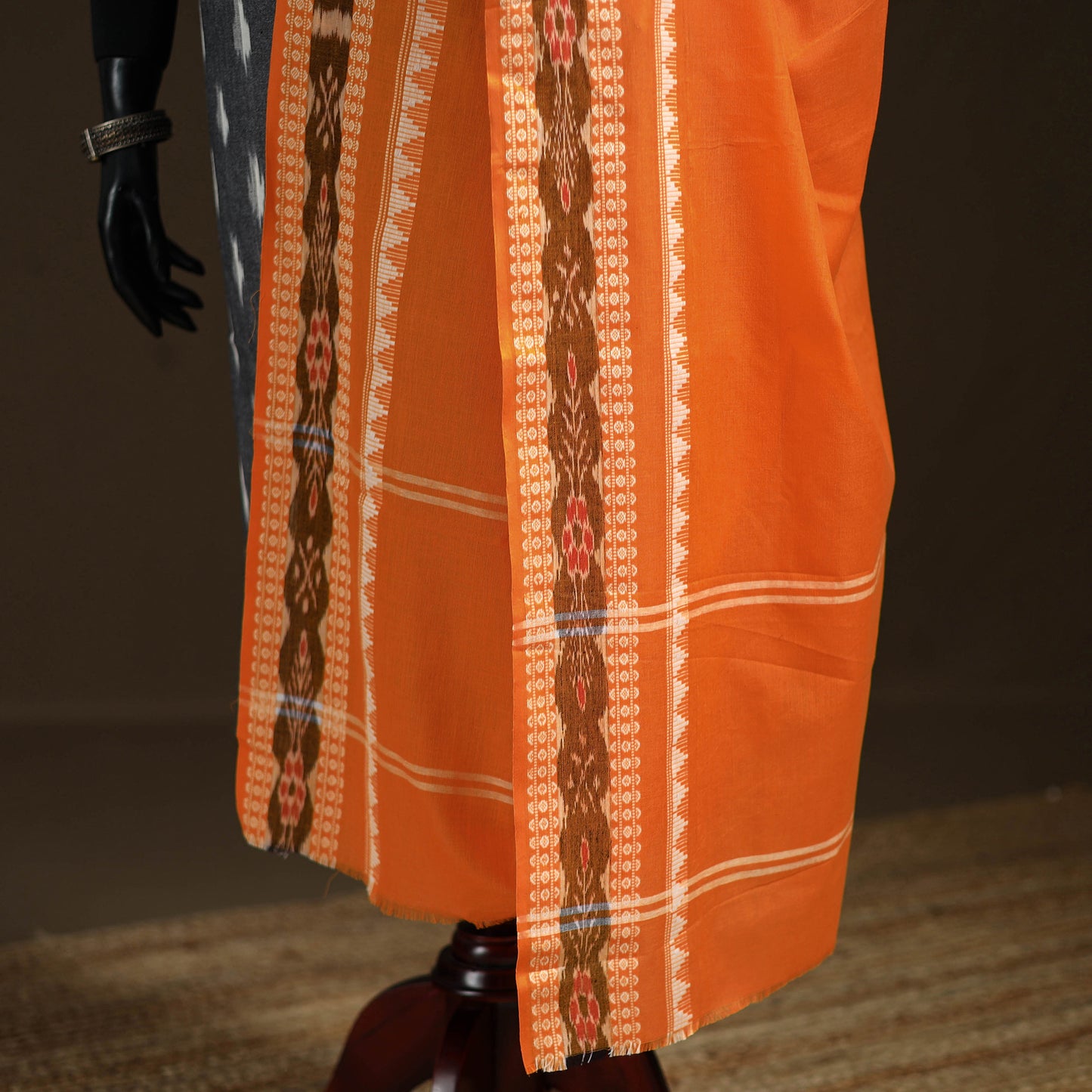 Sambalpuri Ikat Cotton Dupatta from Odisha 19