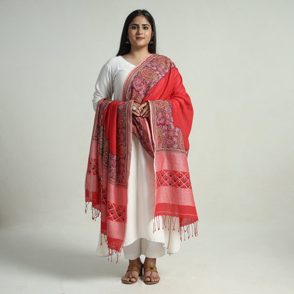 Kantha Embroidery Dupatta