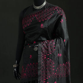 Hand Embroidered Silk Saree 29