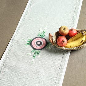 Tribal Hand Embroidered Table Runner by Kamli 04