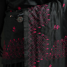Hand Embroidered Silk Saree 29