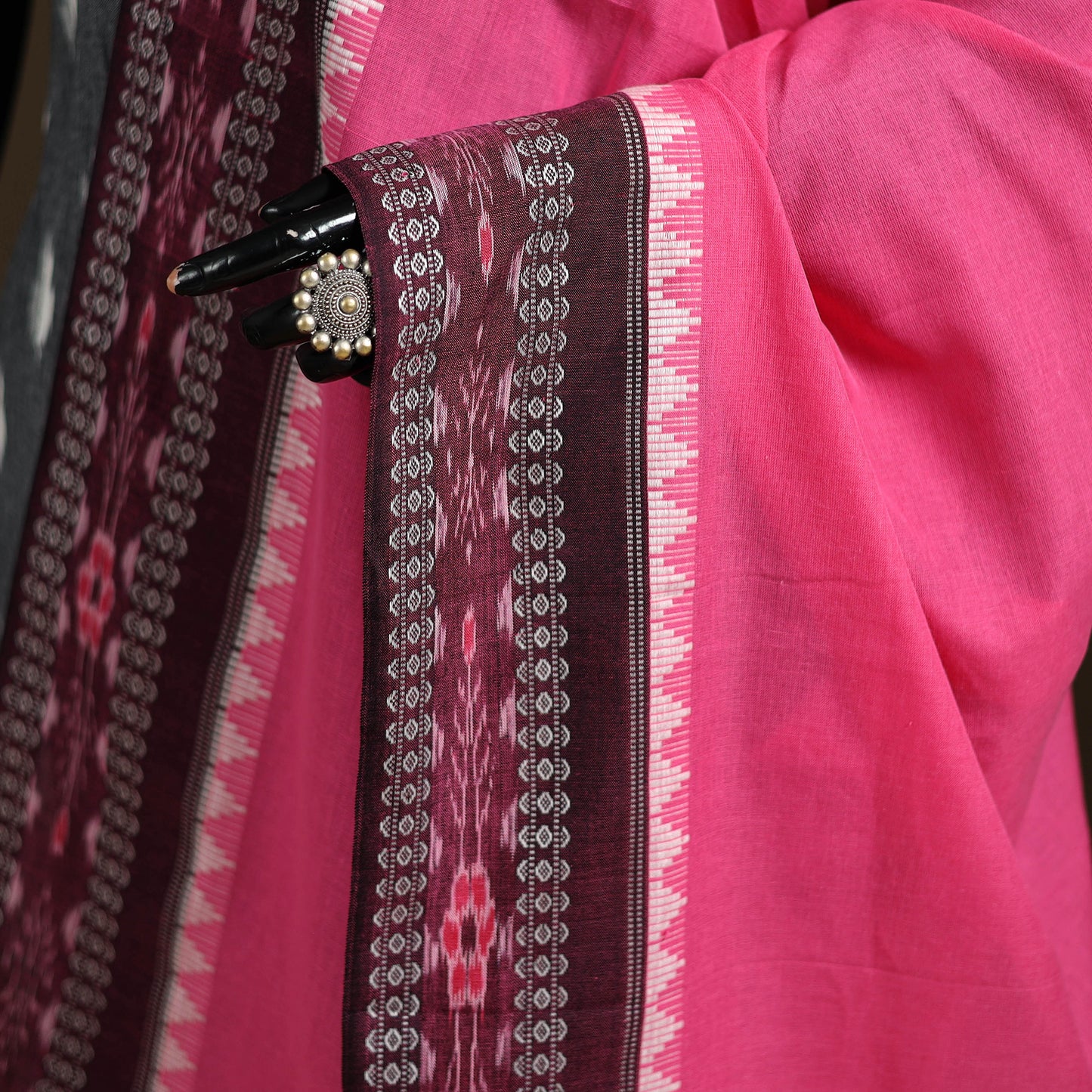 Sambalpuri Ikat Cotton Dupatta from Odisha 22