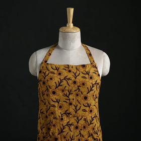 Bagh Hand Block Print Cotton Apron with Pocket 02