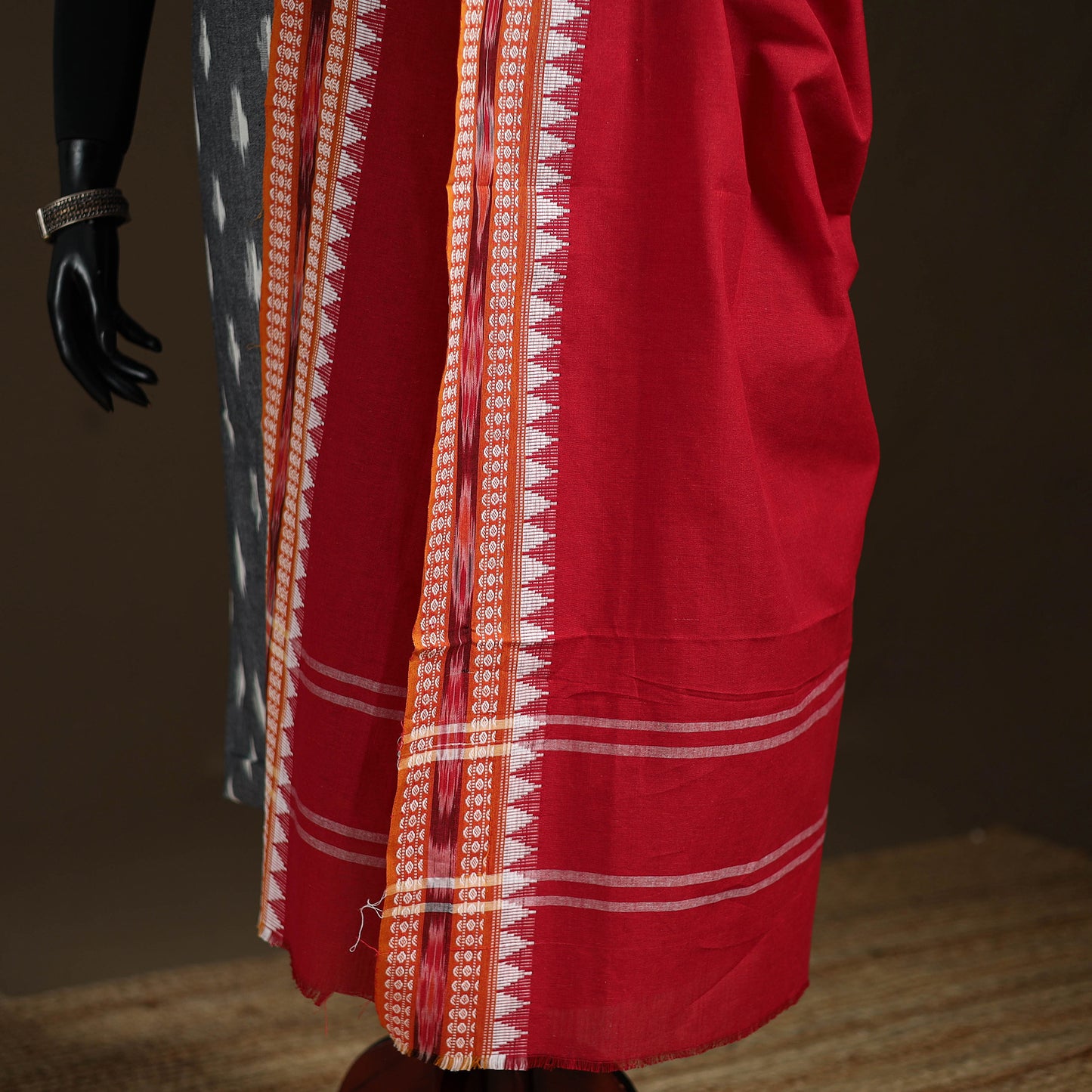 Sambalpuri Ikat Cotton Dupatta from Odisha 23