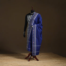 Sambalpuri Ikat Cotton Dupatta from Odisha 24