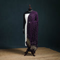 Kutch Lagdi Patta Border Modal Silk Bandhani Dupatta 01