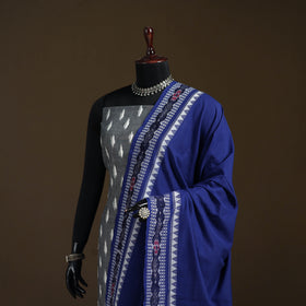 Sambalpuri Ikat Cotton Dupatta from Odisha 24