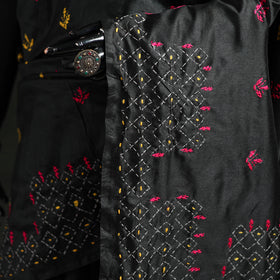 Hand Embroidered Silk Saree 30