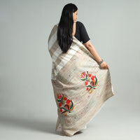 Kantha Embroidery Saree 