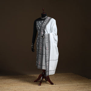 Sambalpuri Ikat Cotton Dupatta from Odisha 25