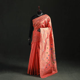 Hand Embroidered Silk Saree 31