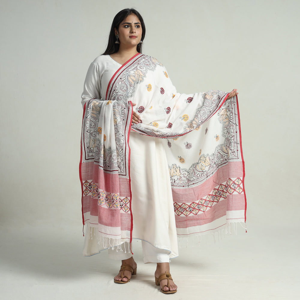 Kantha Embroidery Dupatta