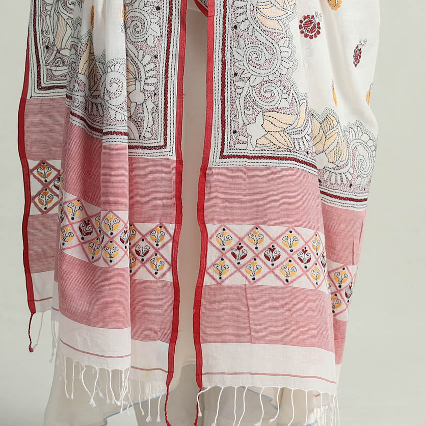 Kantha Embroidery Dupatta