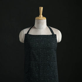 Bagh Hand Block Print Cotton Apron with Pocket 03