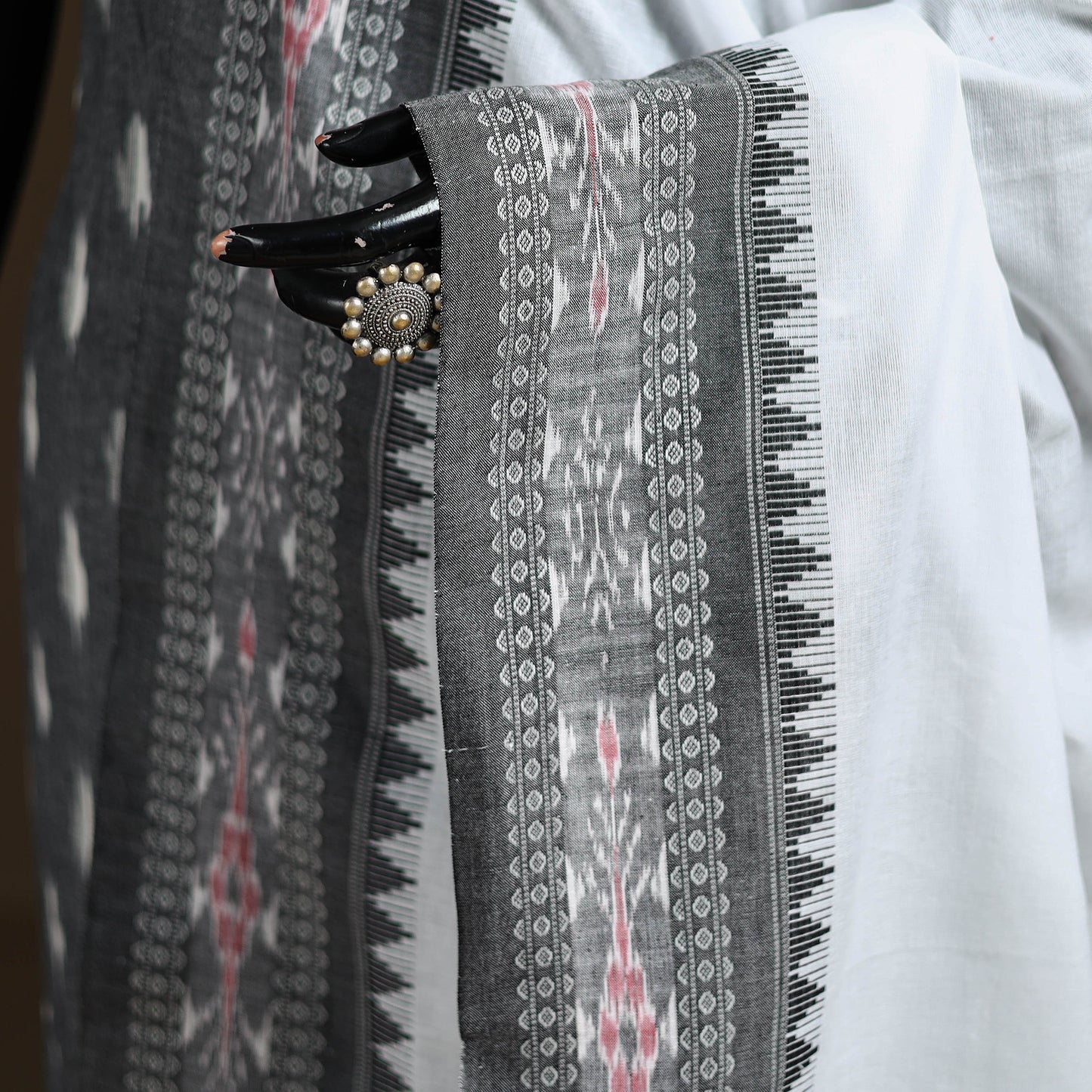 Sambalpuri Ikat Cotton Dupatta from Odisha 25