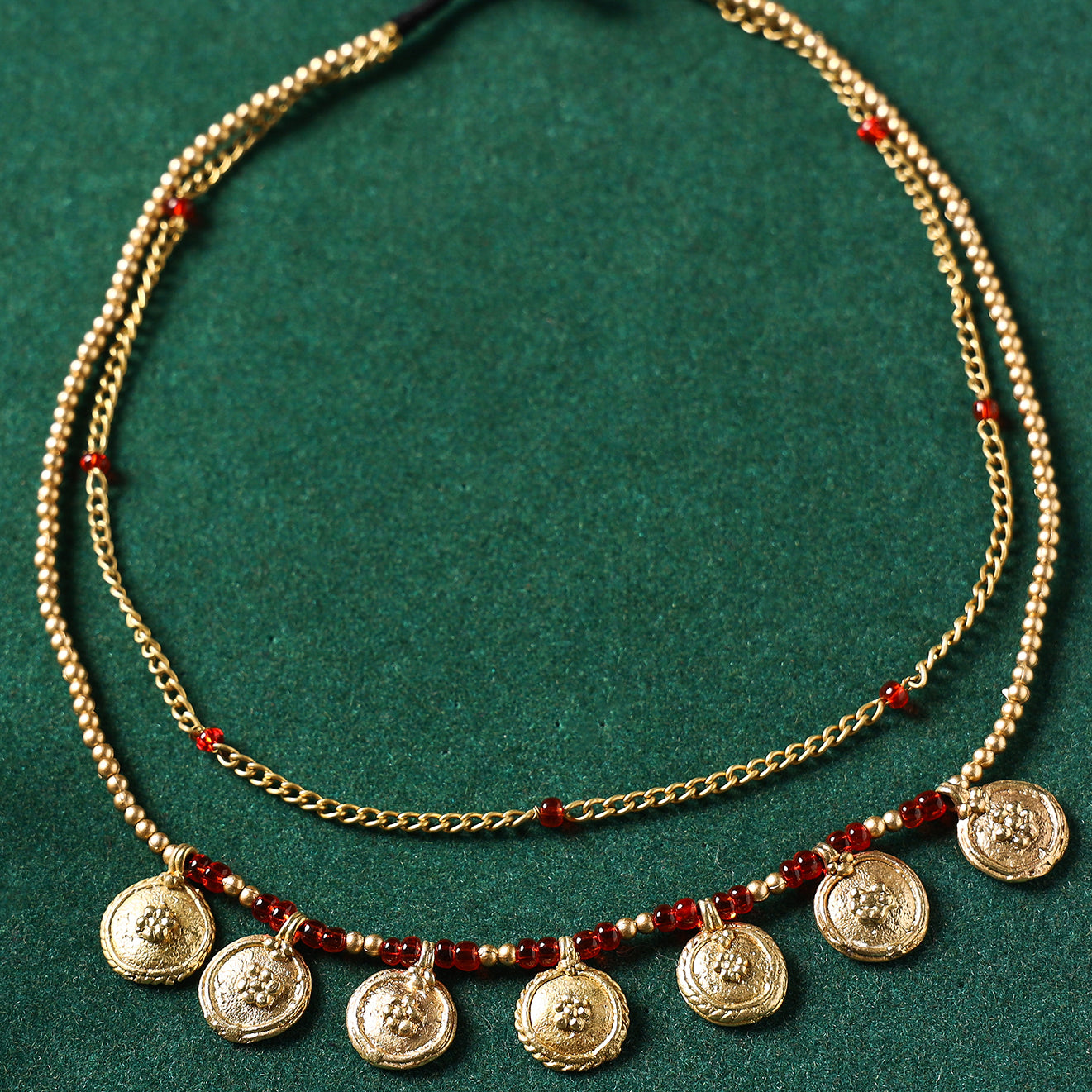 Miharu Dhokra Collar Necklace