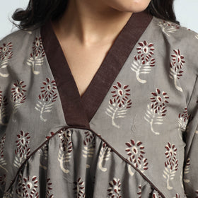 Buy Nandana Hand Block Printed Cotton Dress l iTokri.com