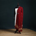 Kutch Lagdi Patta Border Modal Silk Bandhani Dupatta 03
