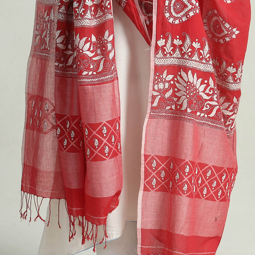 Kantha Embroidery Dupatta