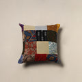 Handcrafted Patchwork Cushion Cover (16 x 16 in) 16