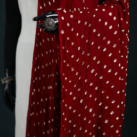 Kutch Lagdi Patta Border Modal Silk Bandhani Dupatta 03