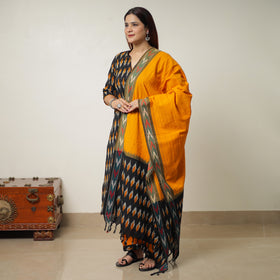 Pochampally Ikat Kurta Set 