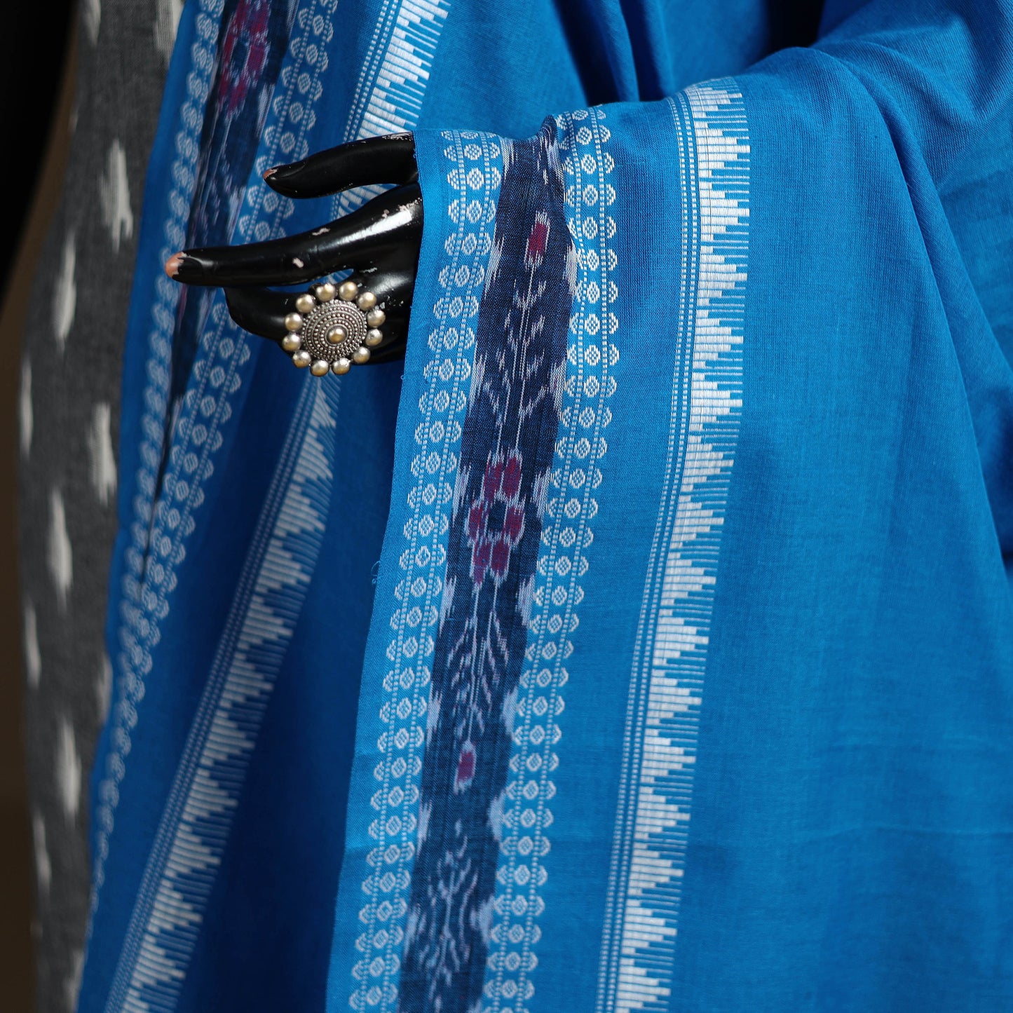Sambalpuri Ikat Cotton Dupatta from Odisha 27