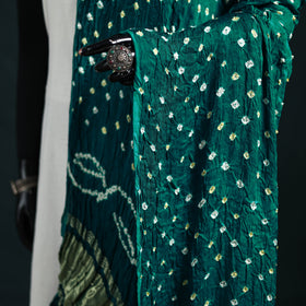Kutch Lagdi Patta Border Modal Silk Bandhani Dupatta 05