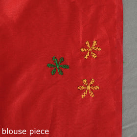 Bengal Nakshi Kantha Embroidery Silk Saree