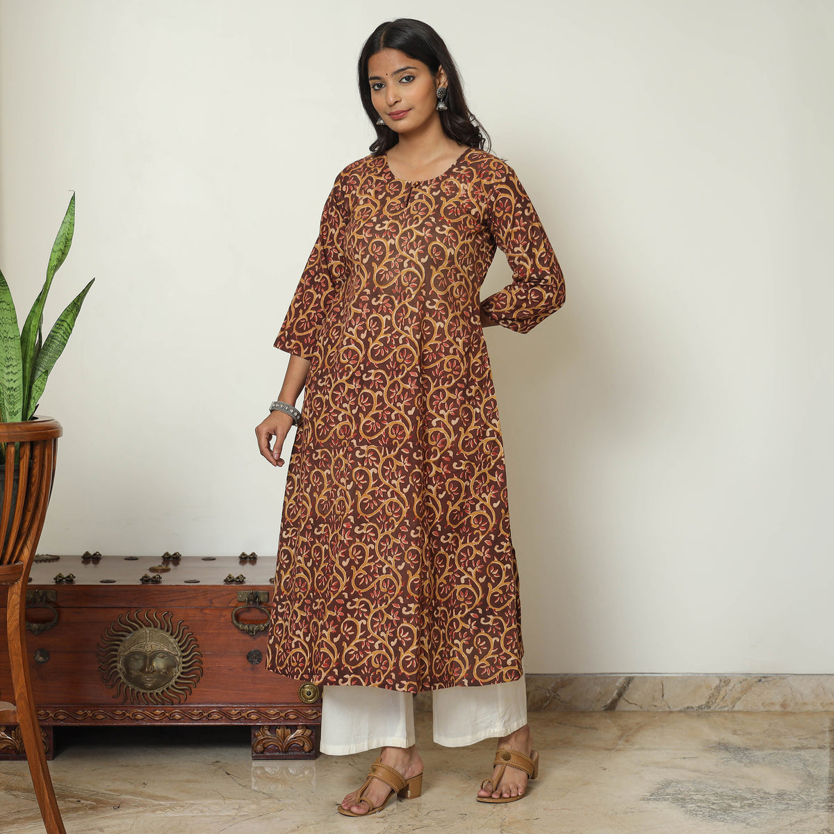 kalamkari kurta