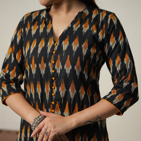 Pochampally Ikat Kurta Set 