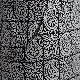 Bagh Hand Block Print Cotton Apron with Pocket 06