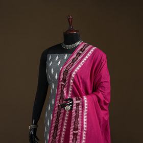Sambalpuri Ikat Cotton Dupatta from Odisha 28