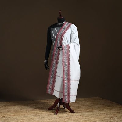 Sambalpuri Ikat Cotton Dupatta from Odisha 29