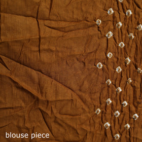 Kutch Bandhani Tie-Dye Cotton Saree 03