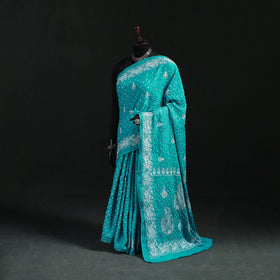 Kutch Bandhani Tie-Dye Cotton Saree 01