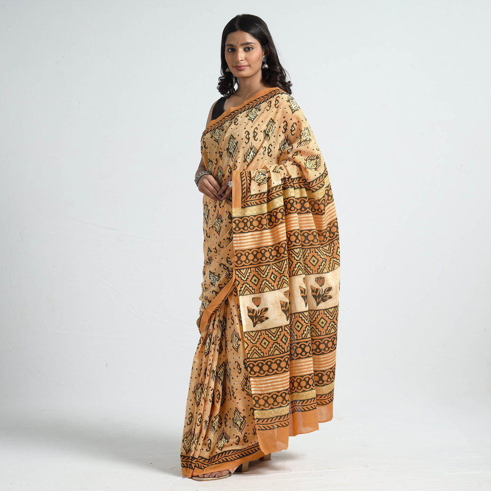 Bagru Saree