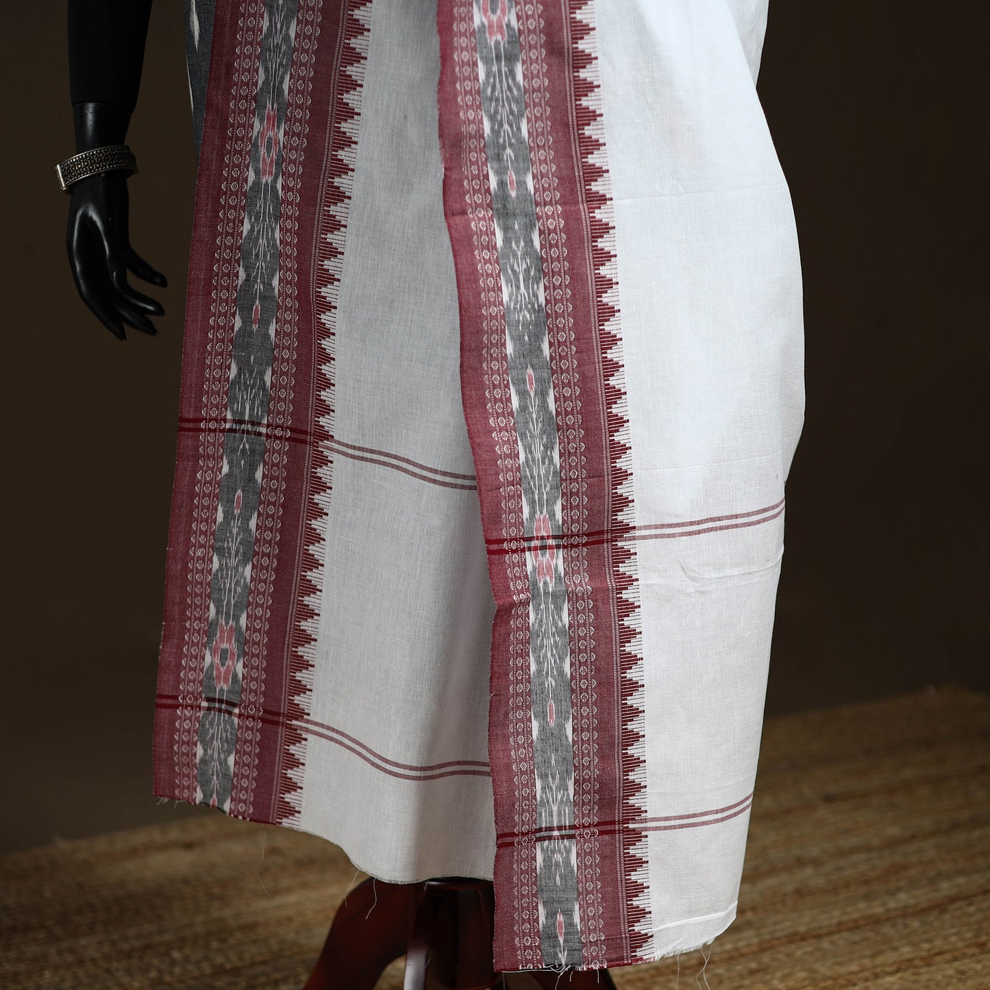 Sambalpuri Ikat Cotton Dupatta from Odisha 29