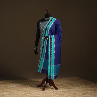 Sambalpuri Ikat Cotton Dupatta from Odisha 30