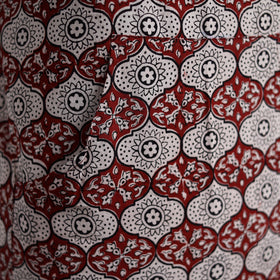 Bagh Hand Block Print Cotton Apron with Pocket 07
