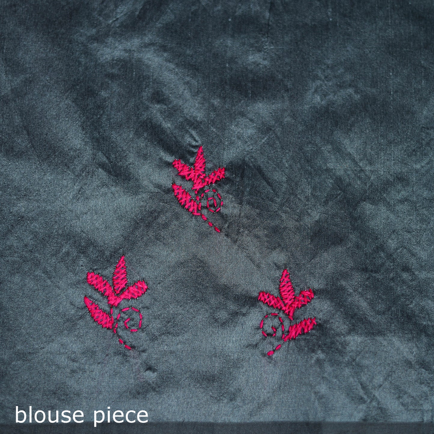 Hand Embroidered Silk Saree 33