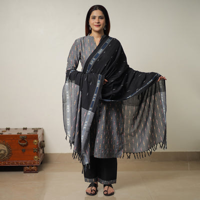 Pochampally Ikat Kurta Set 