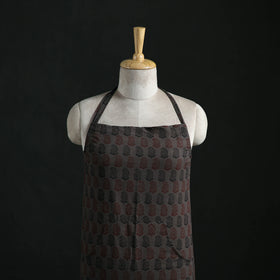 Bagh Hand Block Print Cotton Apron with Pocket 08