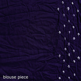 Kutch Bandhani Tie-Dye Cotton Saree 02