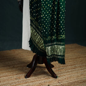 Kutch Lagdi Patta Border Modal Silk Bandhani Dupatta 09