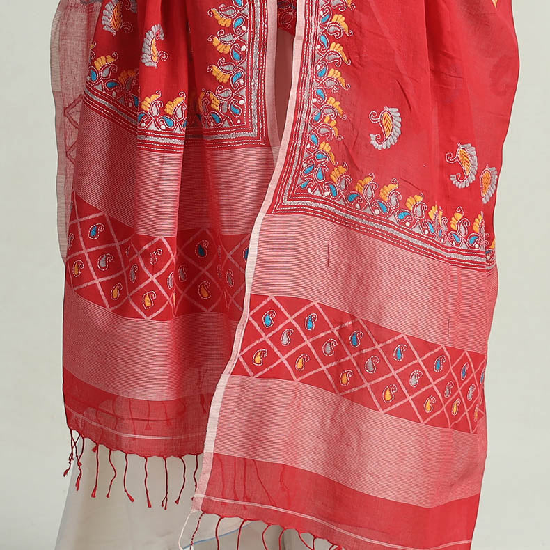 Kantha Embroidery Dupatta